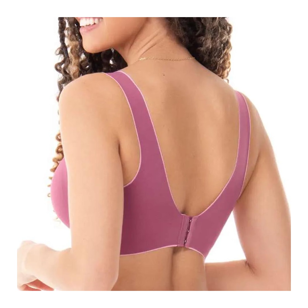 Sutiã Zee Rucci Corte A Laser Zr0309-001 C585 Rosa Escuro