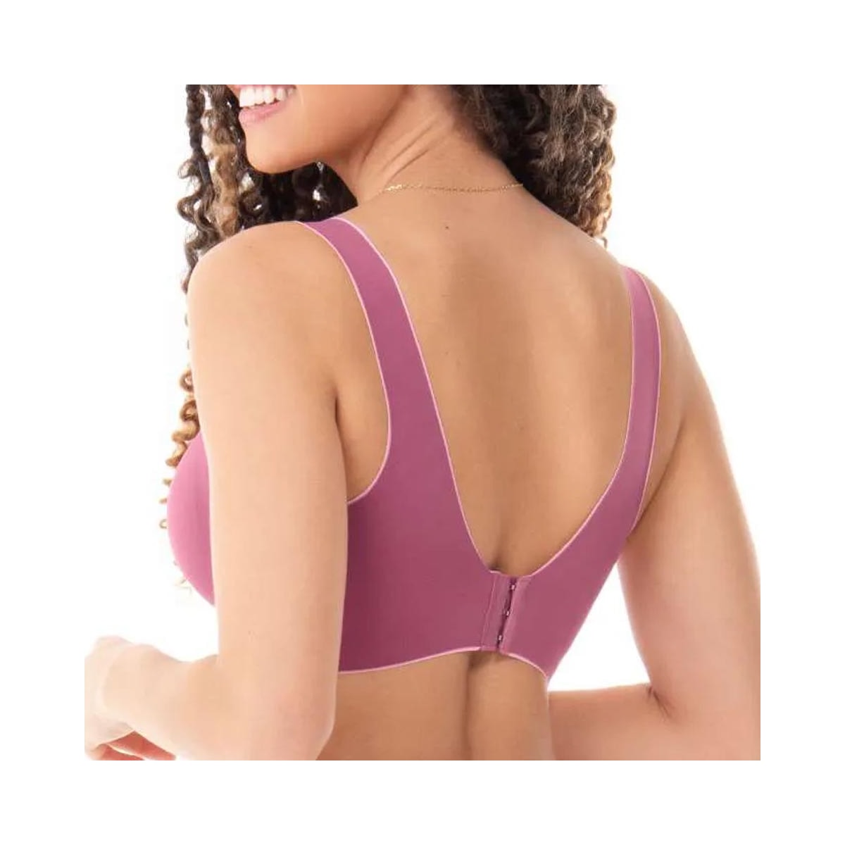 Sutiã Zee Rucci Corte A Laser Zr0309-001 C585 Rosa Escuro