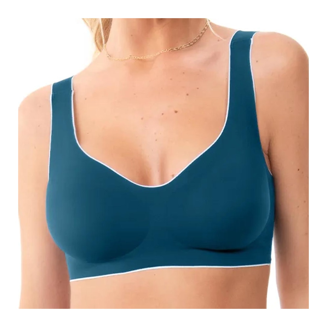 Sutiã Zee Rucci Corte A Laser Zr0309-001 C779 Azul Escuro Sutiã Zee Rucci Corte A Laser Zr0309-001 C779 Azul Escuro