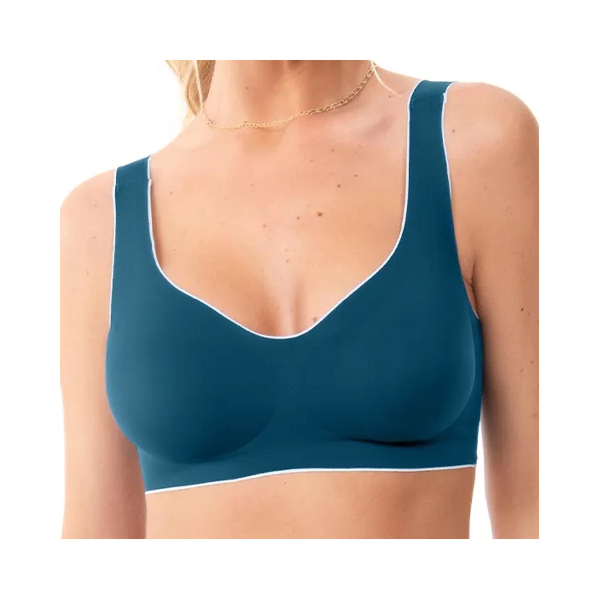 Sutiã Zee Rucci Corte A Laser Zr0309-001 C779 Azul Escuro Sutiã Zee Rucci Corte A Laser Zr0309-001 C779 Azul Escuro