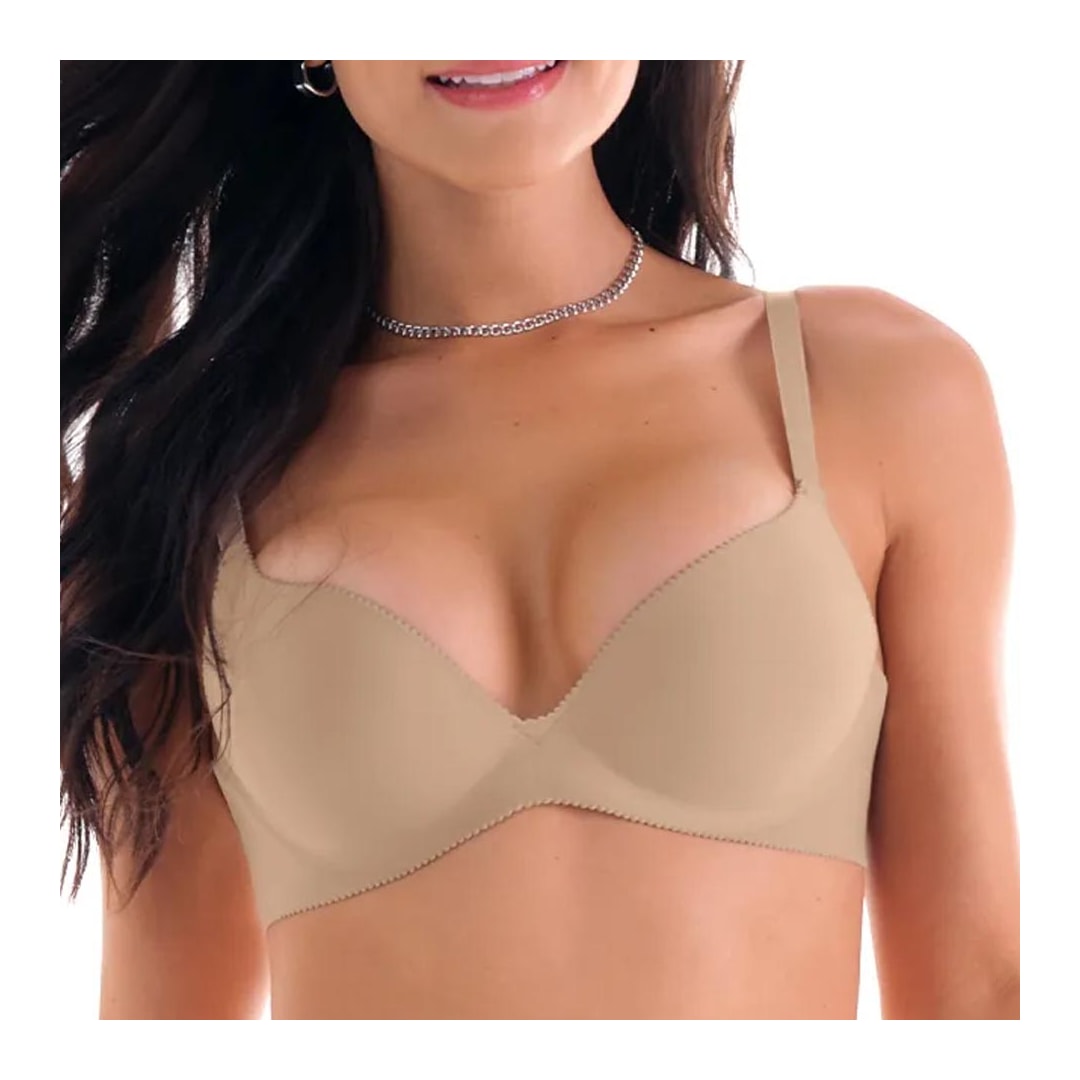 Sutiã Zee Rucci Push Up Laser ZR0301-001 Bege Sutiã Zee Rucci Push Up Laser ZR0301-001 Bege