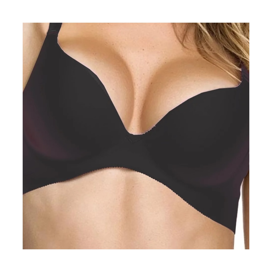 Sutiã Zee Rucci Push Up Laser ZR0301-001 C099 Preto