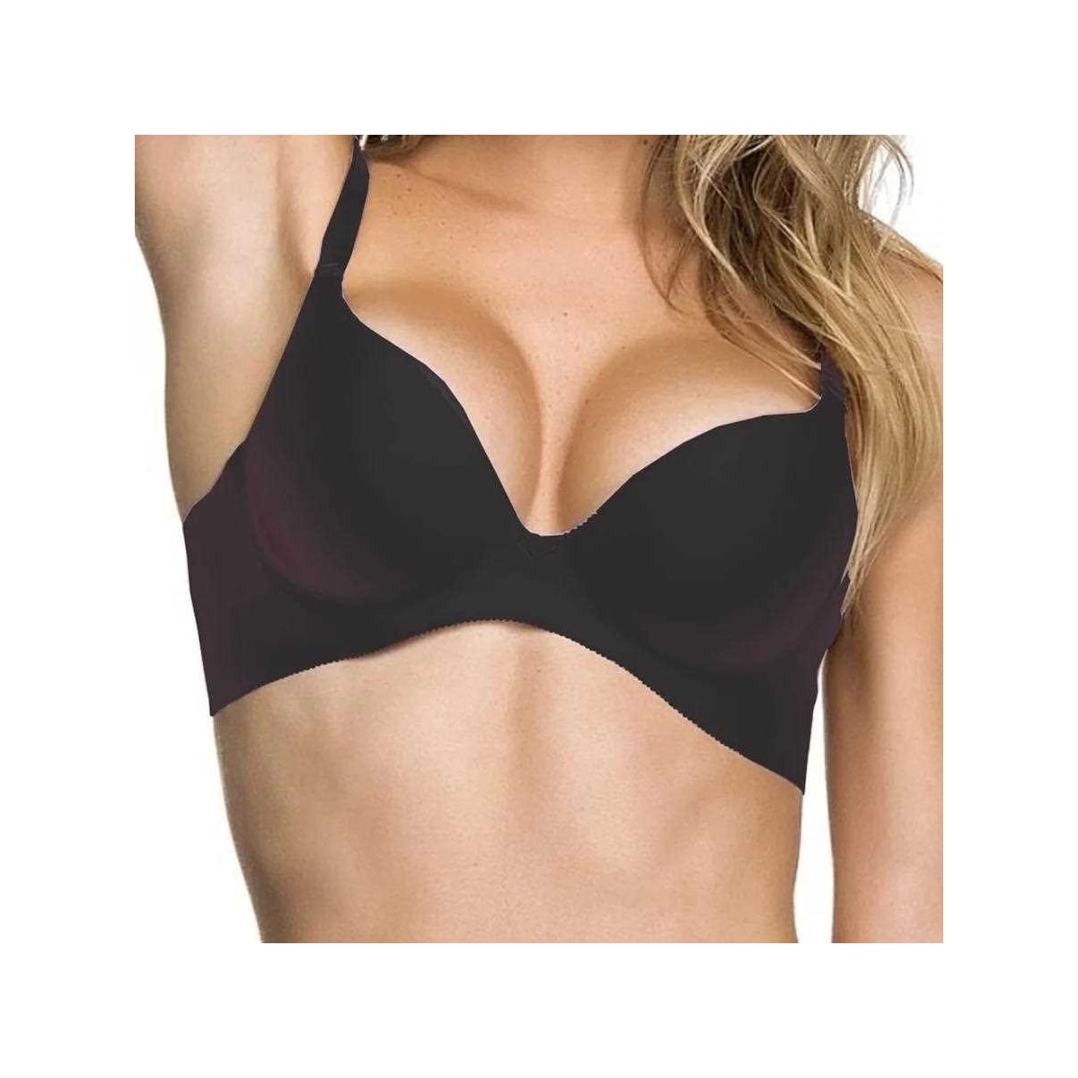 Sutiã Zee Rucci Push Up Laser ZR0301-001 C099 Preto Sutiã Zee Rucci Push Up Laser ZR0301-001 C099 Preto