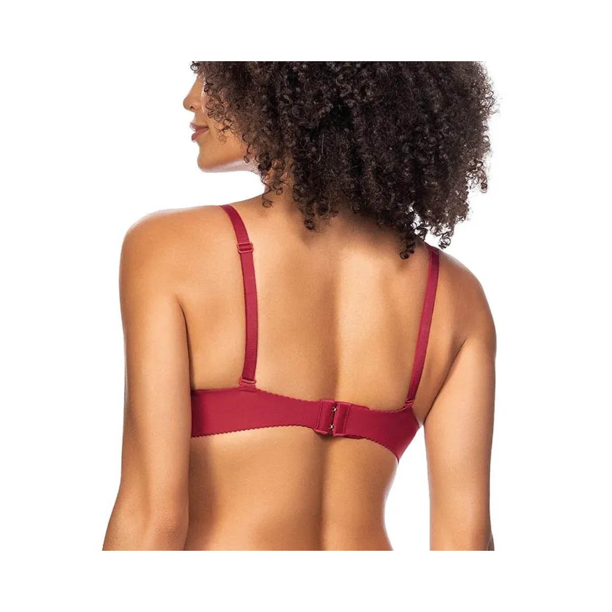 Sutiã Zee Rucci Push Up Laser ZR0301-001 Vermelho