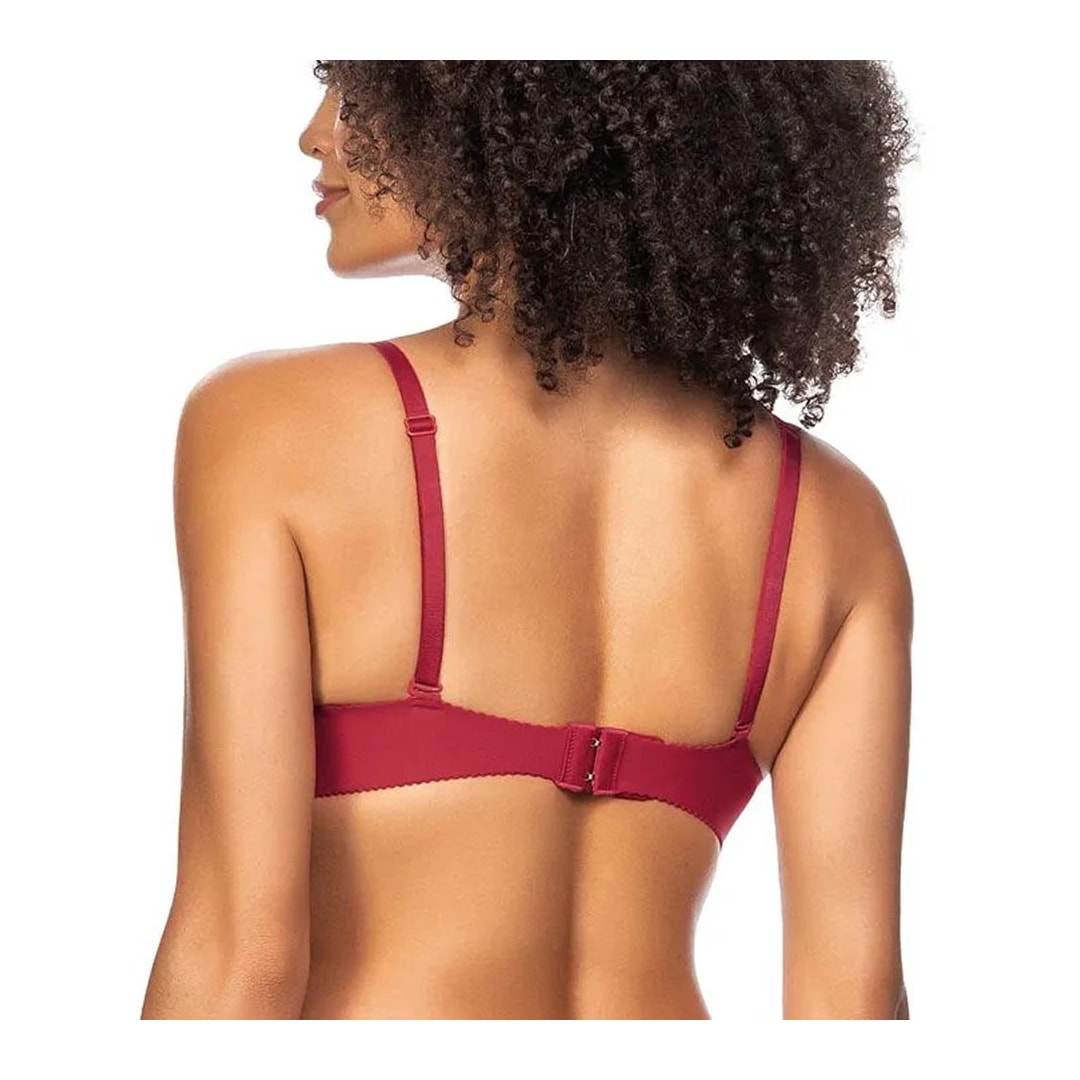 Sutiã Zee Rucci Push Up Laser ZR0301-001 Vermelho Sutiã Zee Rucci Push Up Laser ZR0301-001 Vermelho
