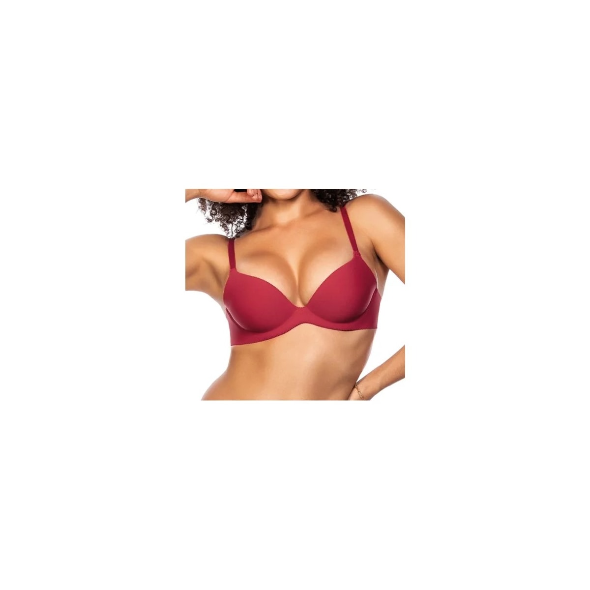 Sutiã Zee Rucci Push Up Laser ZR0301-001 Vermelho Sutiã Zee Rucci Push Up Laser ZR0301-001 Vermelho