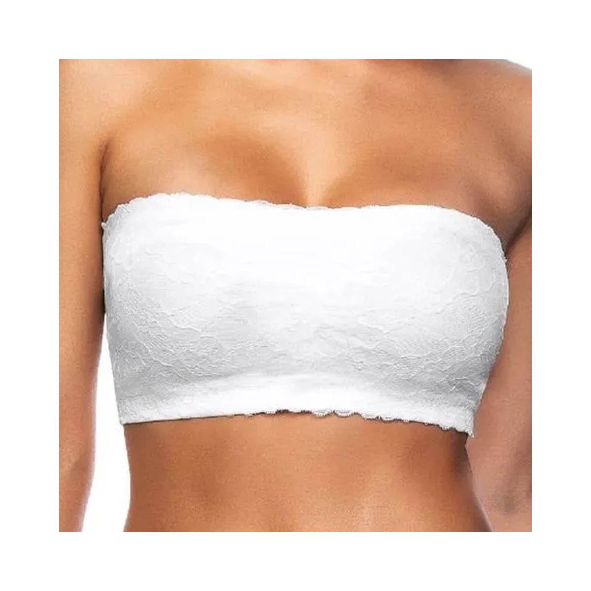 Sutiã Zee Rucci Renda Tomara Que Caia Zr0300-019 C000 Branco