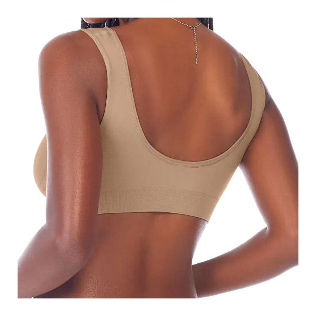 Sutiã Zee Rucci Sem Bojo Lycra Zr0300-004 Bege Sutiã Zee Rucci Sem Bojo Lycra Zr0300-004 Bege
