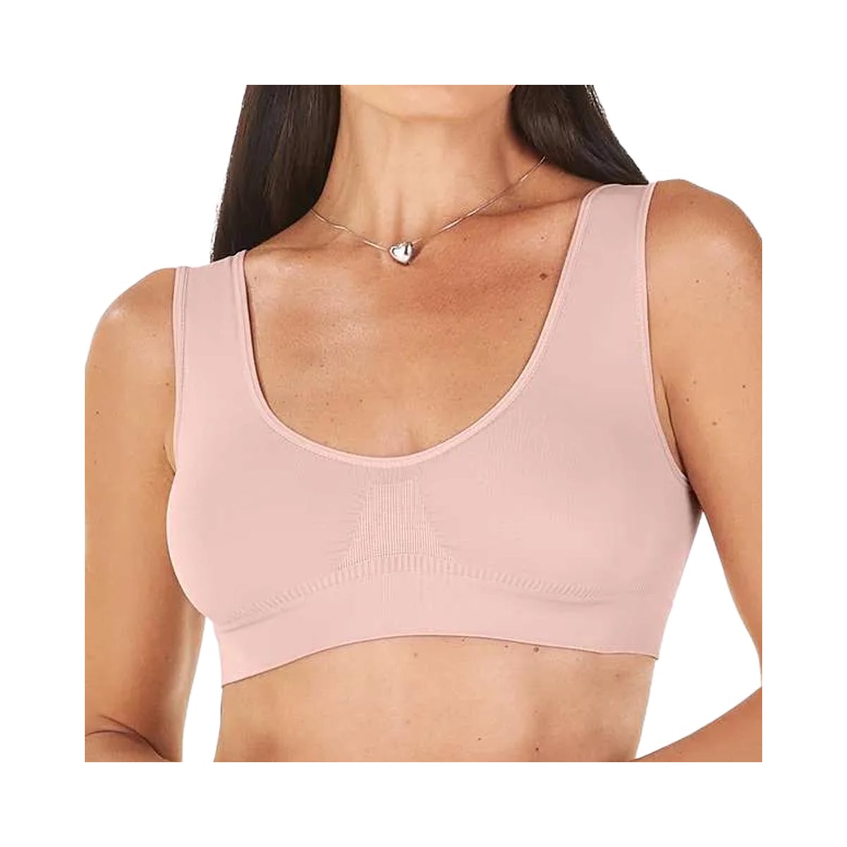 Sutiã Zee Rucci Sem Bojo Lycra Zr0300-004 C571 Rose Sutiã Zee Rucci Sem Bojo Lycra Zr0300-004 C571 Rose