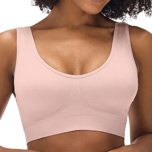 Sutiã Zee Rucci Sem Costura Zr0300-007 C571 Rose