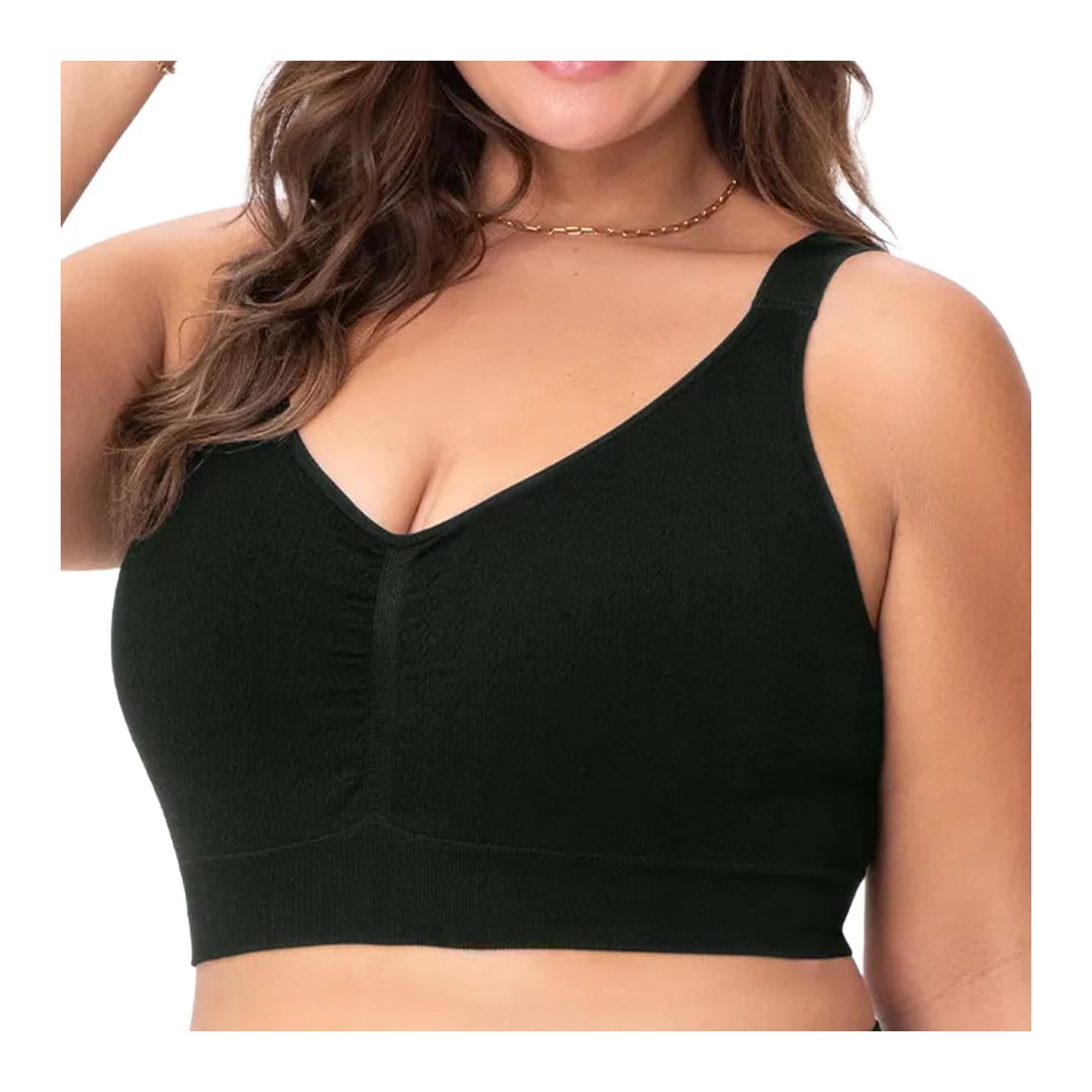 Sutiã Zee Rucci Sem Costura Zr0300-072 V01 Preto