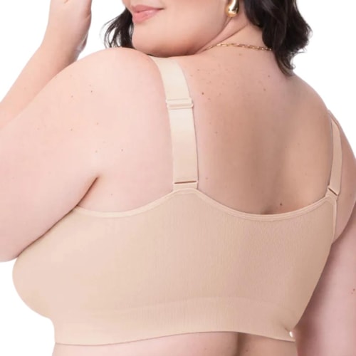 Detalhe - Sutiã Zee Rucci Sem Costura Zr0300-072 V25 Rose