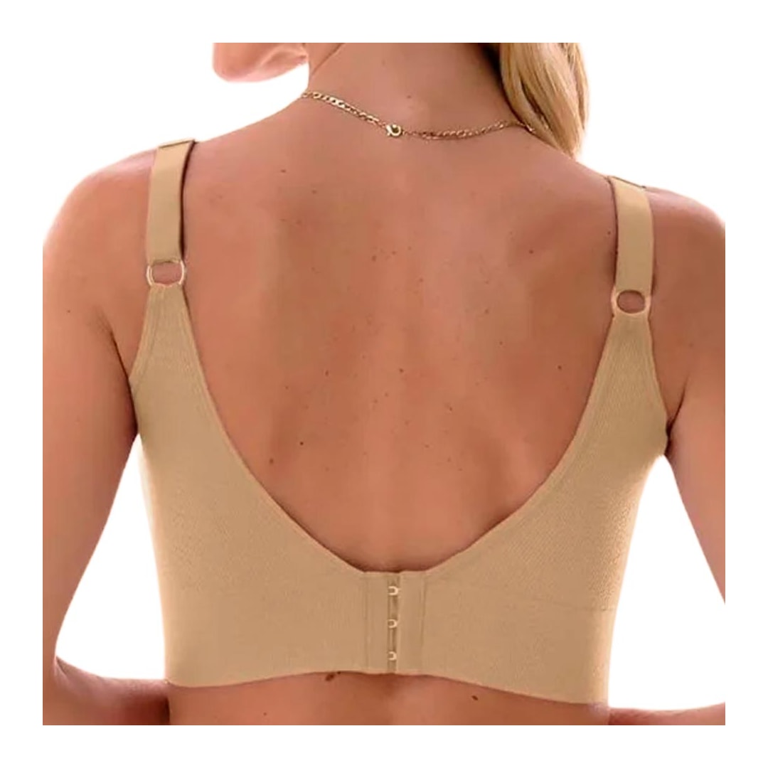 Sutiã Zee Rucci Sem Costura Zr0303-011 Bege Sutiã Zee Rucci Sem Costura Zr0303-011 Bege