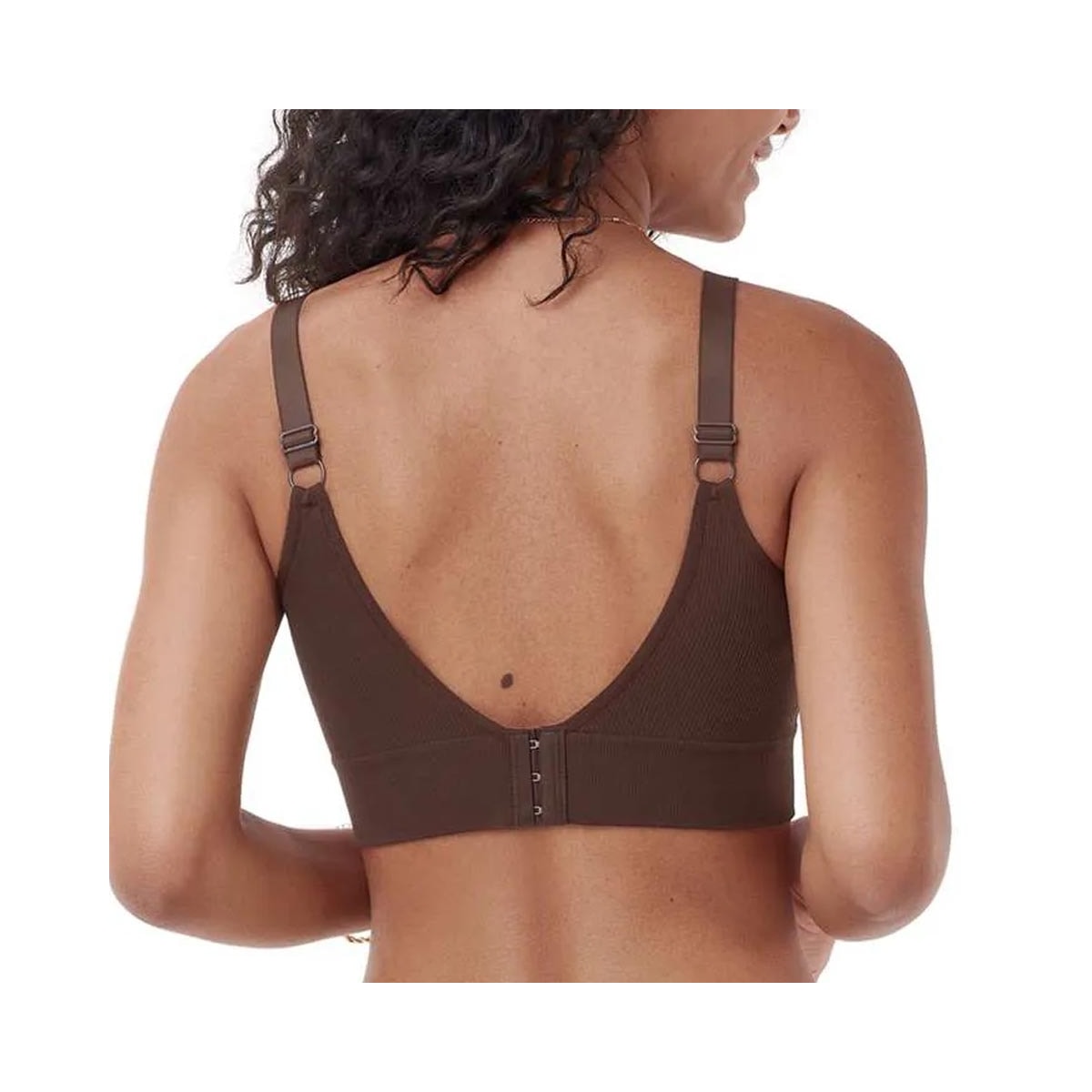 Sutiã Zee Rucci Sem Costura Zr0303-011 C127 Cafe