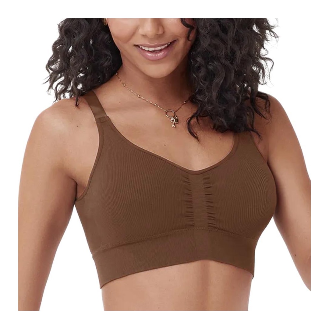 Sutiã Zee Rucci Sem Costura Zr0303-011 C128 Caramelo Sutiã Zee Rucci Sem Costura Zr0303-011 C128 Caramelo