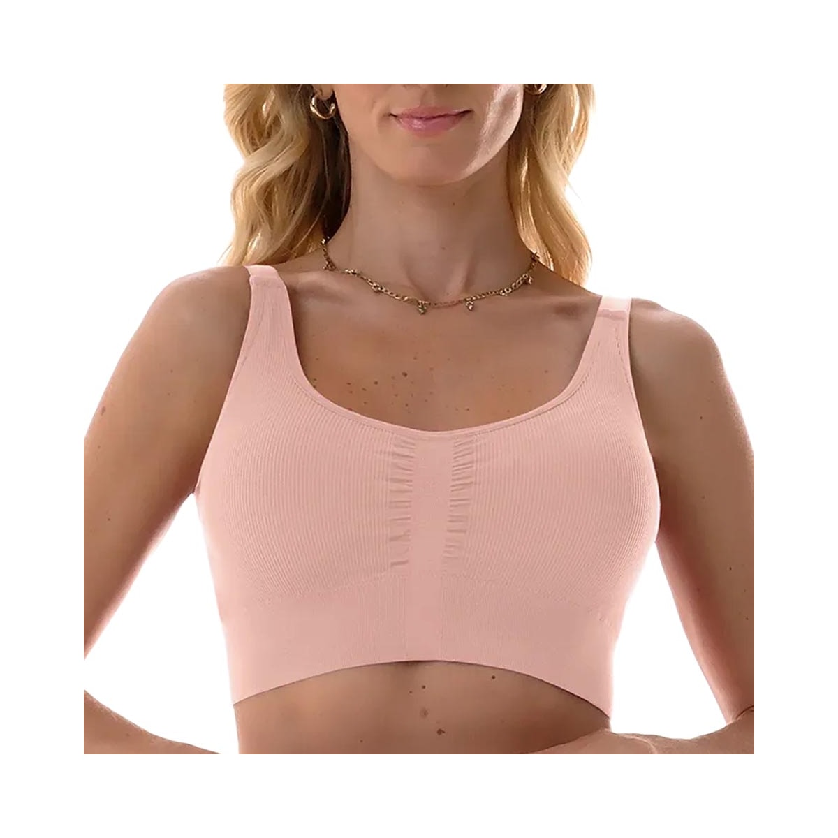 Sutiã Zee Rucci Sem Costura Zr0303-011 C571 Rose