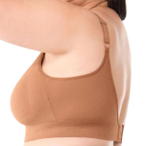 Detalhe - Sutiã Zee Rucci Sem Costura Zr0303-013 C105 Capuccino