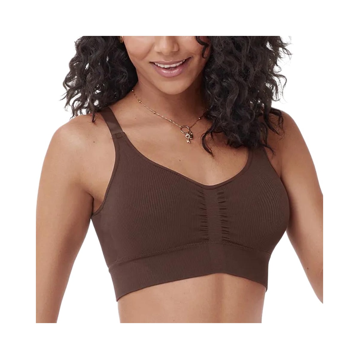 Sutiã Zee Rucci Sem Costura Zr0303-013 C127 Cafe Sutiã Zee Rucci Sem Costura Zr0303-013 C127 Cafe