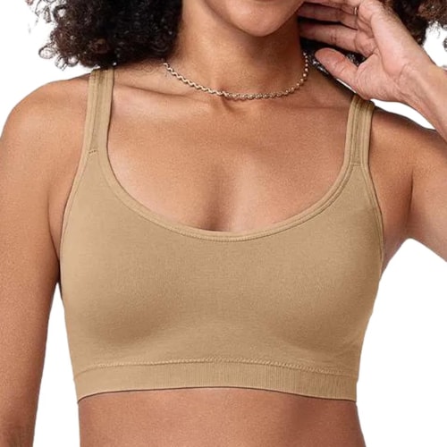 Sutiã Zee Rucci Sem Costura Zr0303-025 C122 Bege