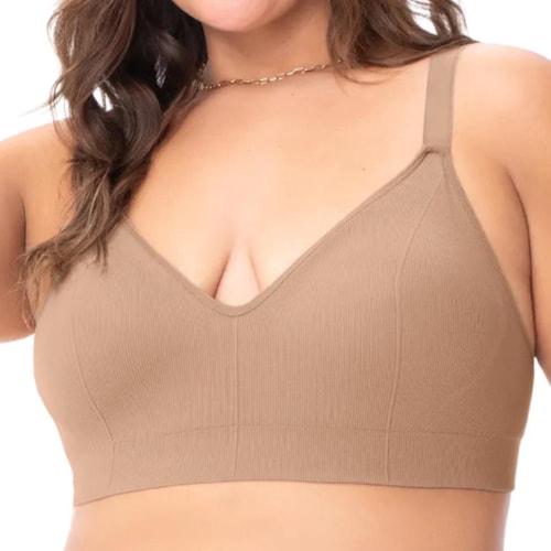 Sutiã Zee Rucci Sem Costura Zr0303-031 C104 Nude