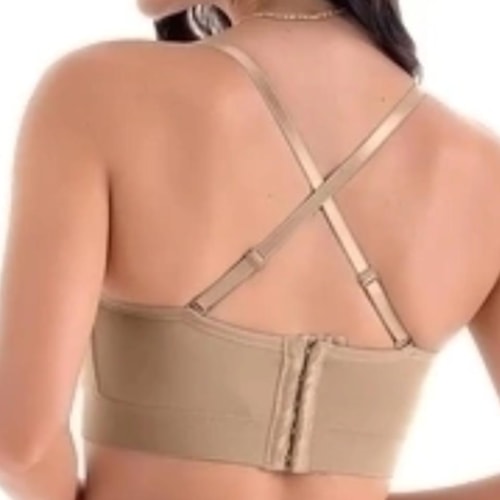 Detalhe - Sutiã Zee Rucci Tomara Que Caia Zr0302-009 Bege