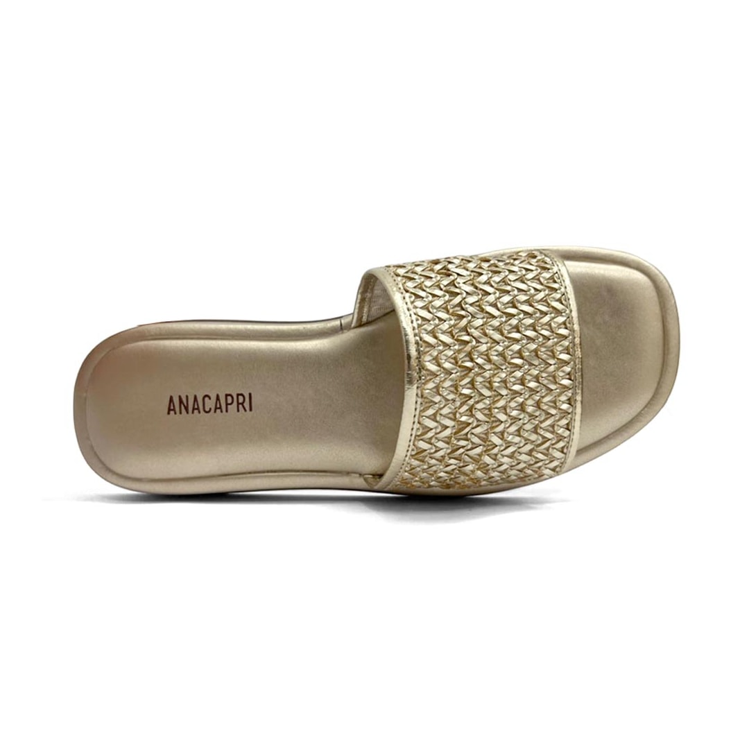 Tamanco Anacapri Birken Flatform C 30730 Ouro Tamanco Anacapri Birken Flatform C 30730 Ouro