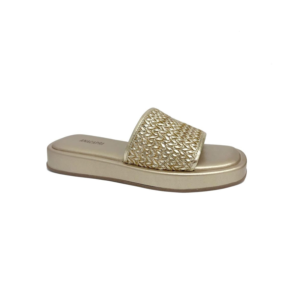 Tamanco Anacapri Birken Flatform C 30730 Ouro Tamanco Anacapri Birken Flatform C 30730 Ouro