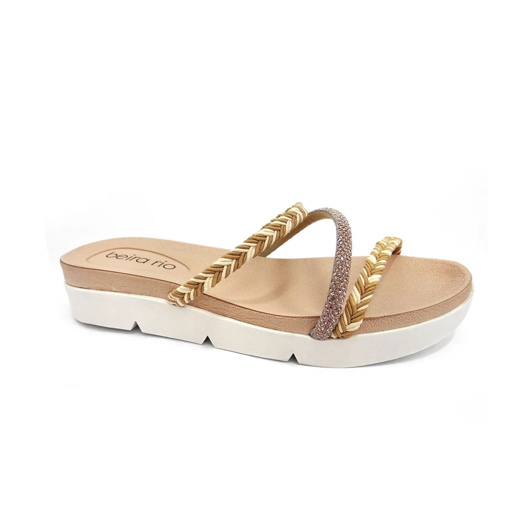 Tamanco Beira Rio Birken 8387.533 Camel/Ouro Tamanco Beira Rio Birken 8387.533 Camel/Ouro