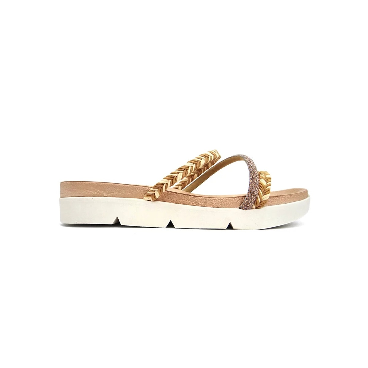 Tamanco Beira Rio Birken 8387.533 Camel/Ouro Tamanco Beira Rio Birken 8387.533 Camel/Ouro
