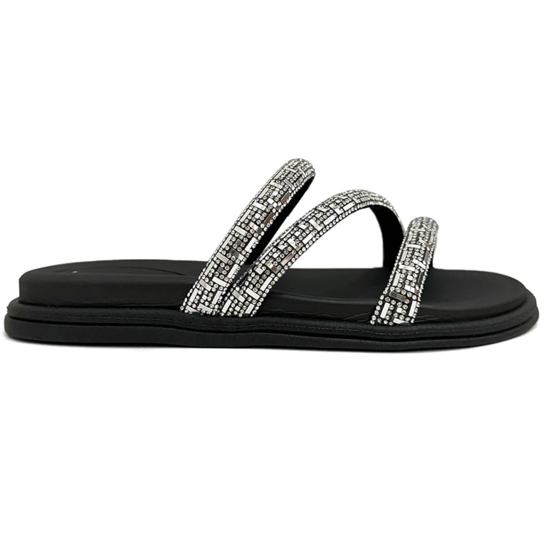 Tamanco Beira Rio Birken  8488.108-1  Cristal