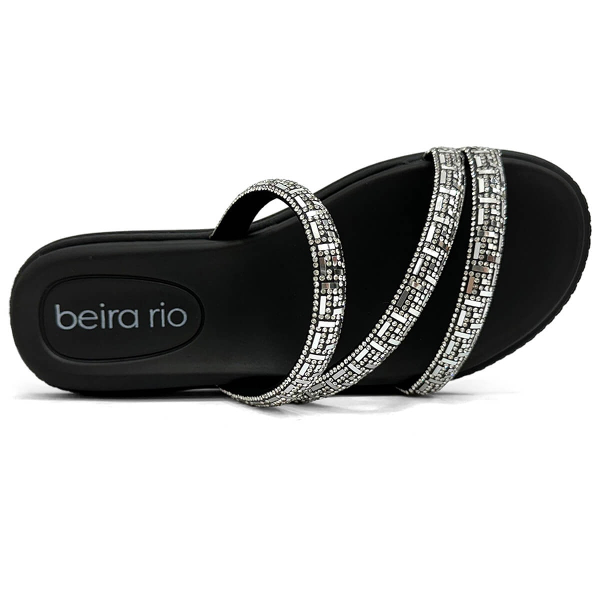 Tamanco Beira Rio Birken  8488.108-1  Cristal