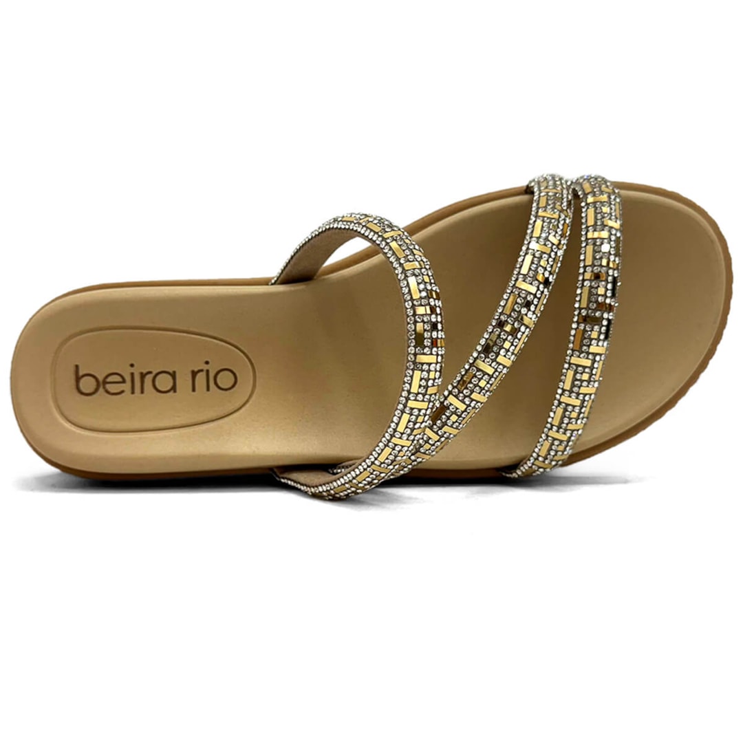 Tamanco Beira Rio Birken  8488.108-1  Cristal