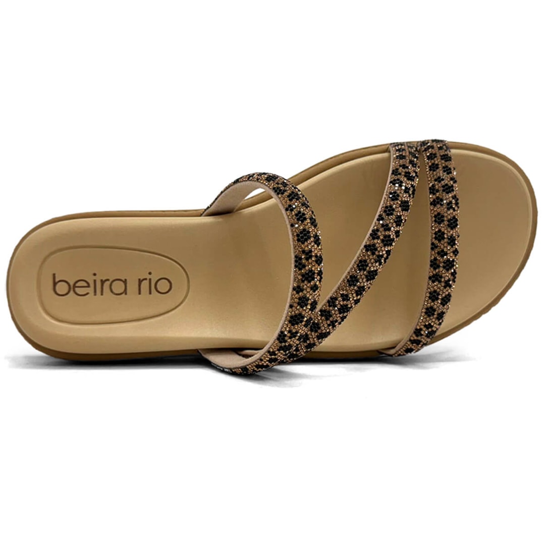 Tamanco Beira Rio Birken 8488.108-2 Ouro Rosado