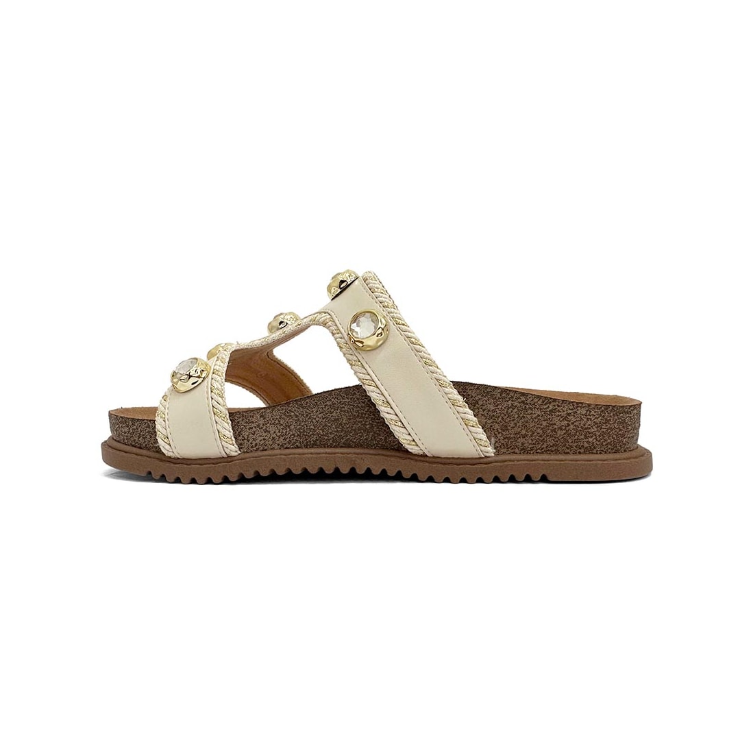 Tamanco Beira Rio Birken 8523.119 Branco Off