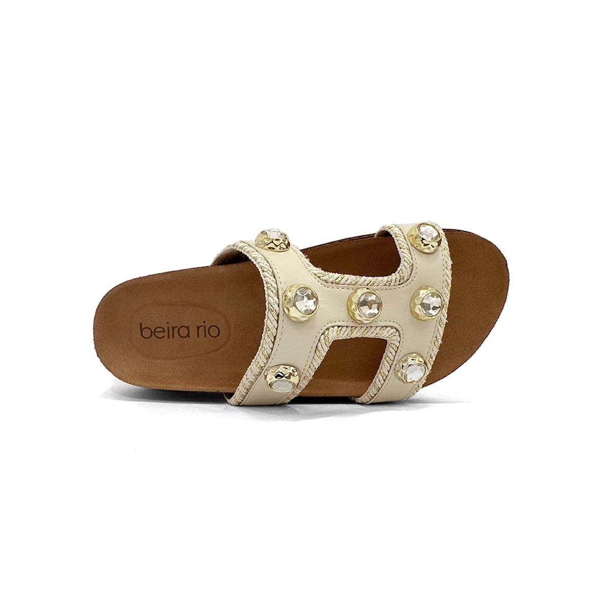 Tamanco Beira Rio Birken 8523.119 Branco Off