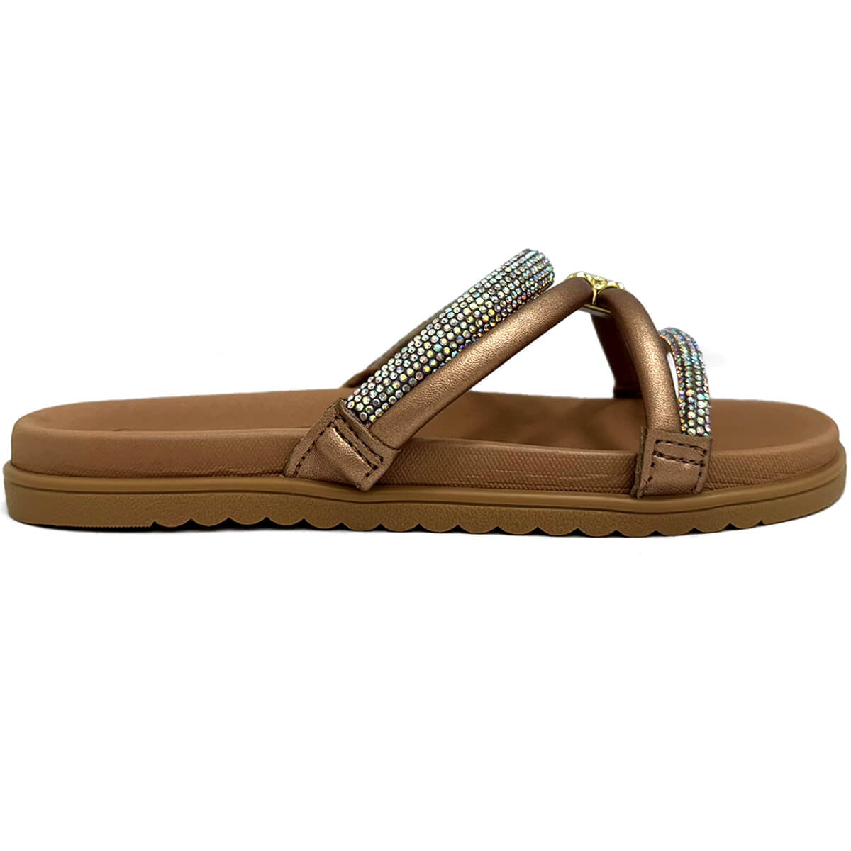 Tamanco Beira Rio Birken 8529.102 Ouro Rosado/Aurora B Tamanco Beira Rio Birken 8529.102 Ouro Rosado/Aurora B