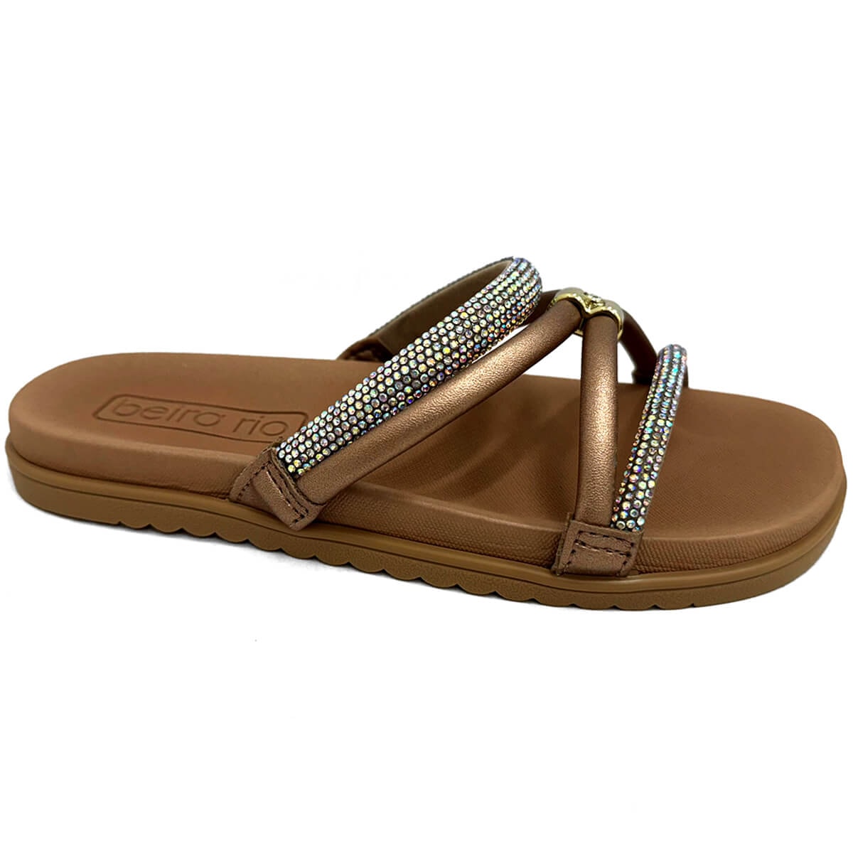 Tamanco Beira Rio Birken 8529.102 Ouro Rosado/Aurora B Tamanco Beira Rio Birken 8529.102 Ouro Rosado/Aurora B