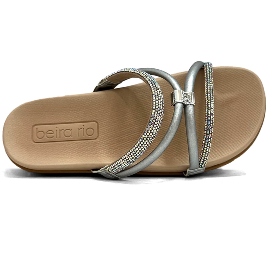 Tamanco Beira Rio Birken 8529.102 Prata/Aurora Boreal Tamanco Beira Rio Birken 8529.102 Prata/Aurora Boreal