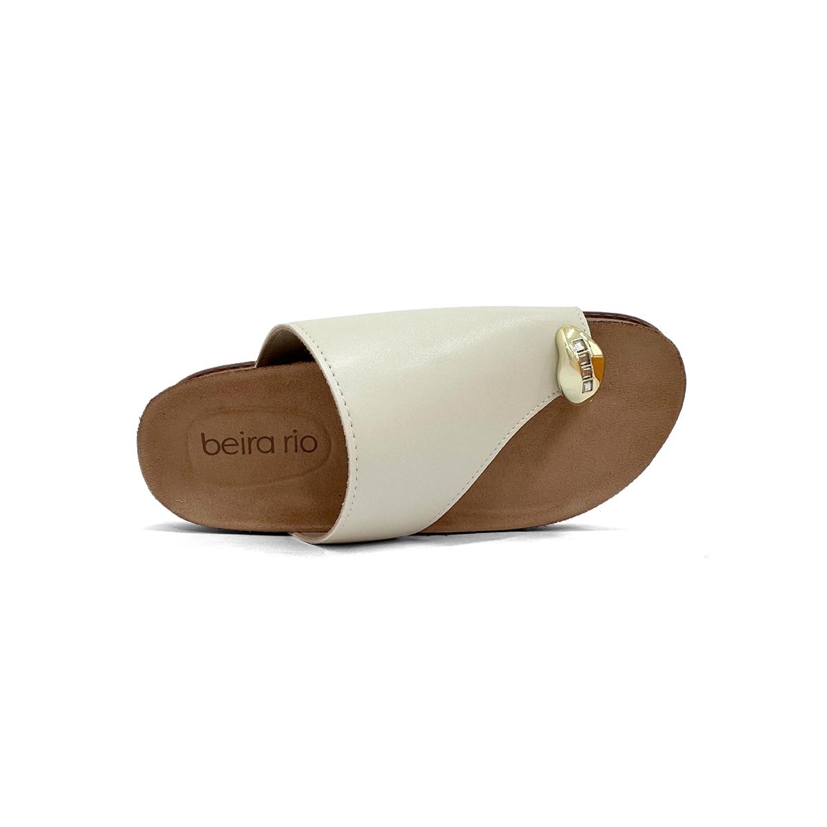 Tamanco Beira Rio Birken Flatform 8384.767 Branco Off