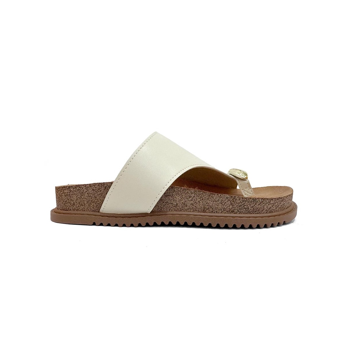 Tamanco Beira Rio Birken Flatform 8384.767 Branco Off