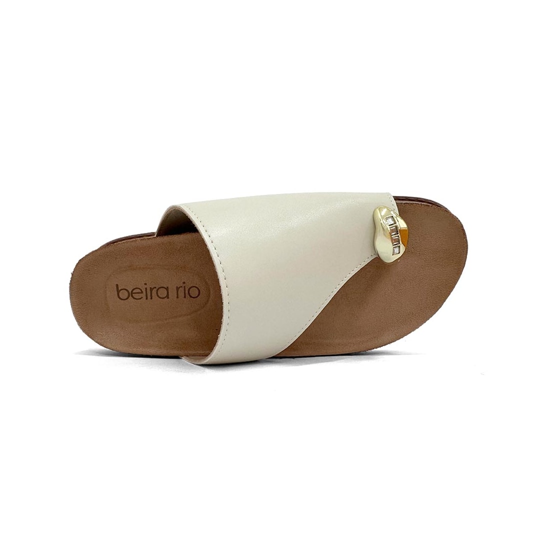 Tamanco Beira Rio Birken Flatform 8384.767 Branco Off Tamanco Beira Rio Birken Flatform 8384.767 Branco Off