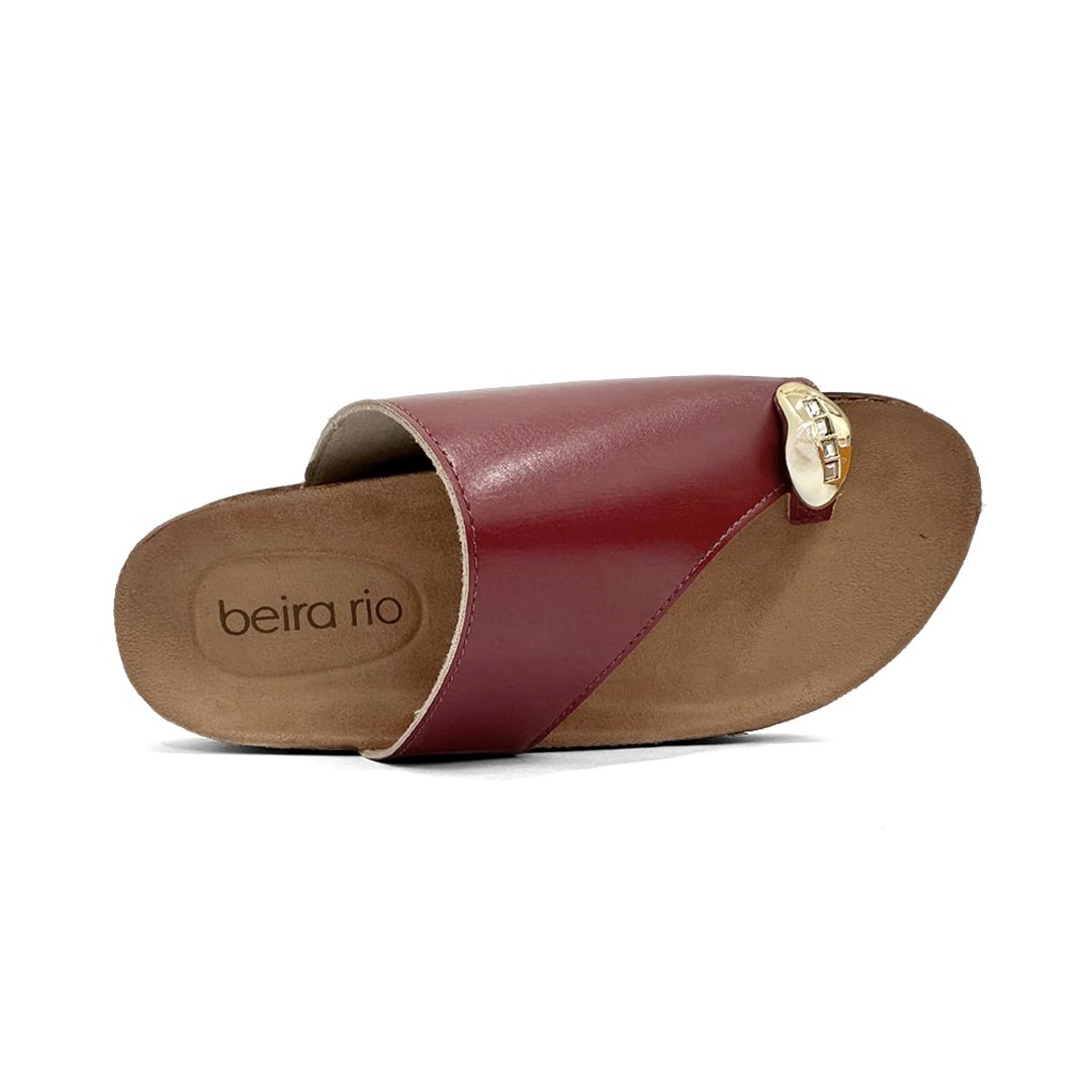 Tamanco Beira Rio Birken Flatform 8384.767 Cherry