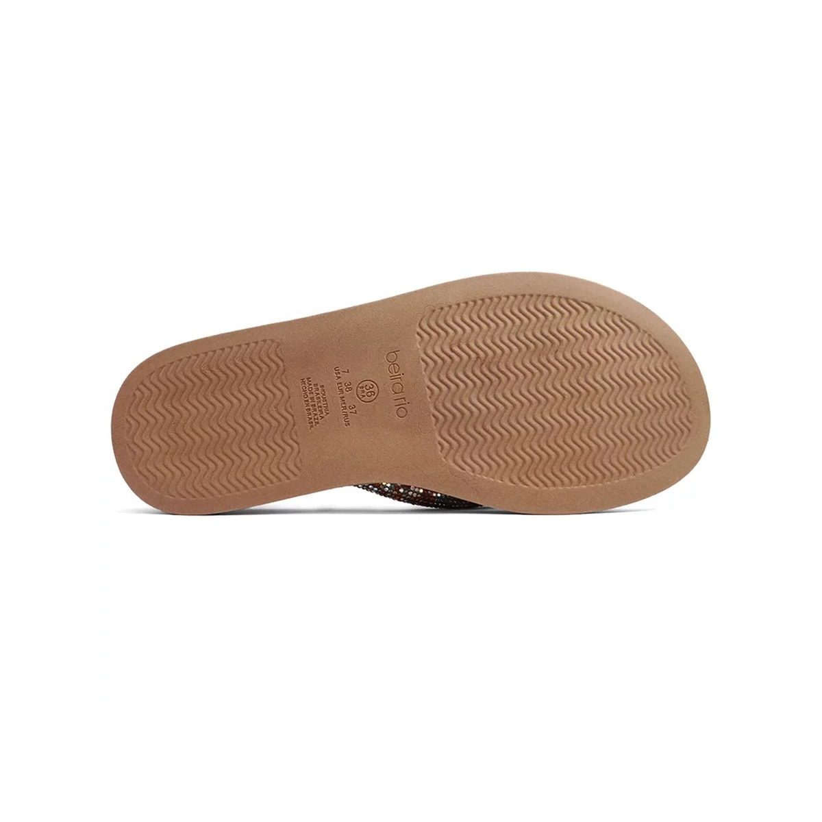 Tamanco Beira Rio Chinelo 8513.101 Camel
