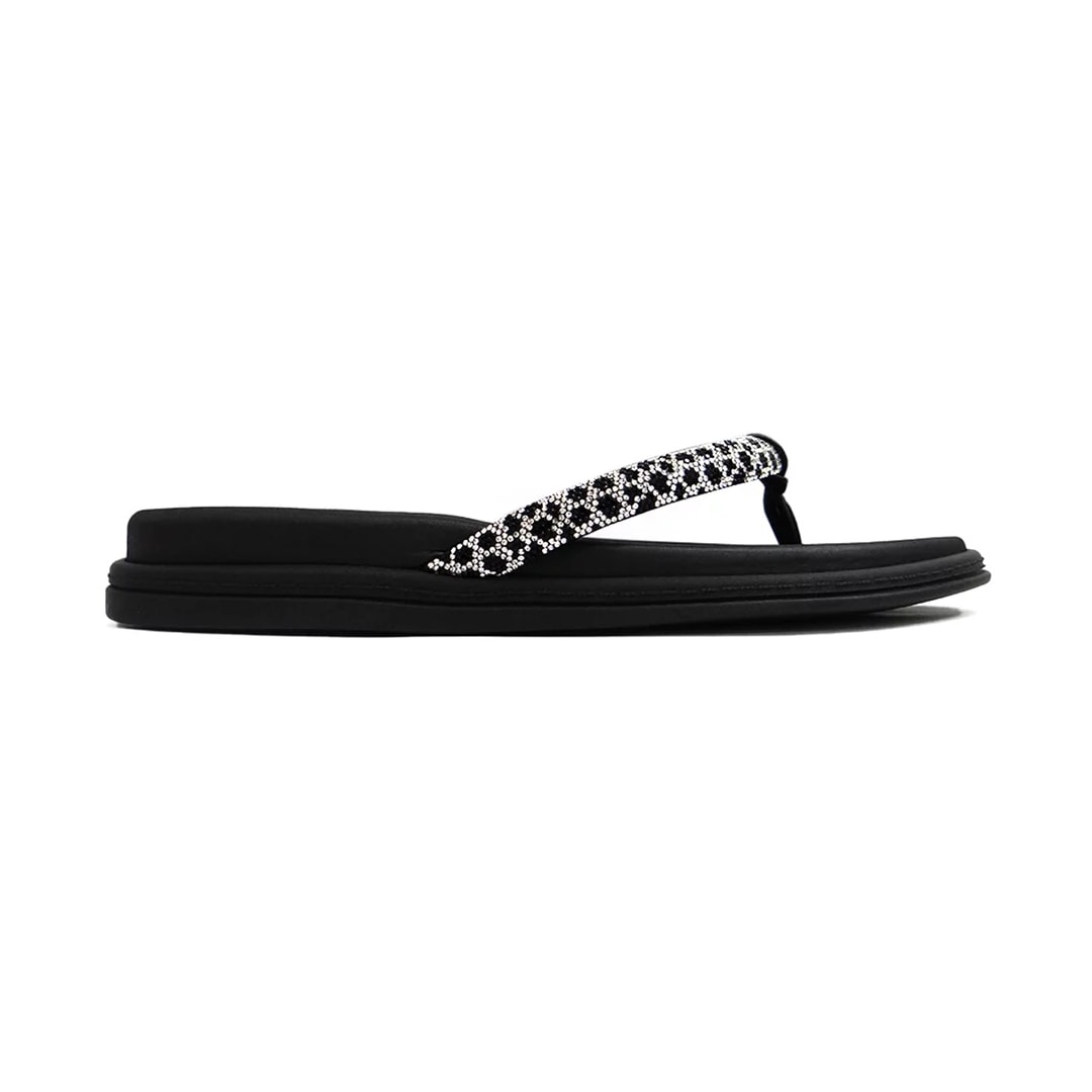 Tamanco Beira Rio Chinelo 8513.101 Onça Preto