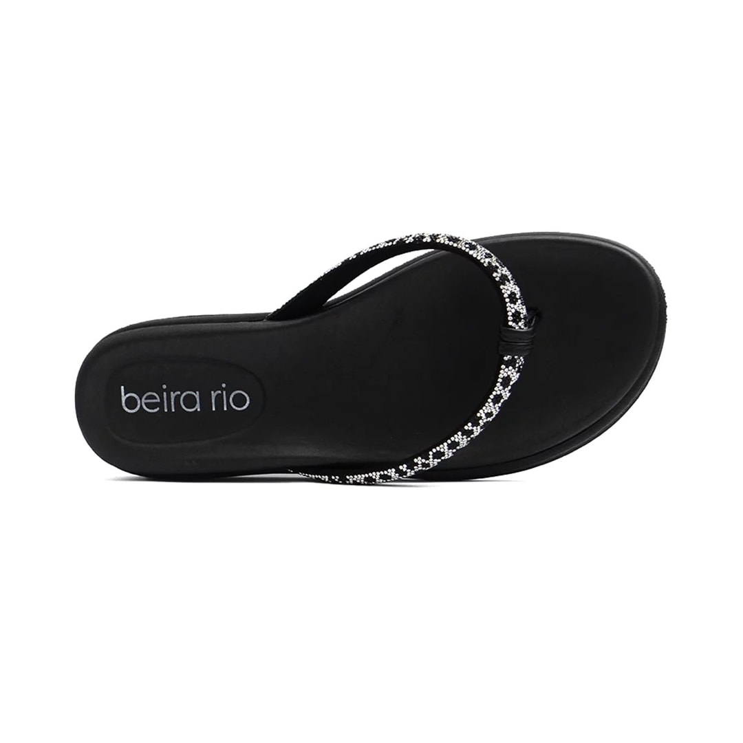 Tamanco Beira Rio Chinelo 8513.101 Onça Preto