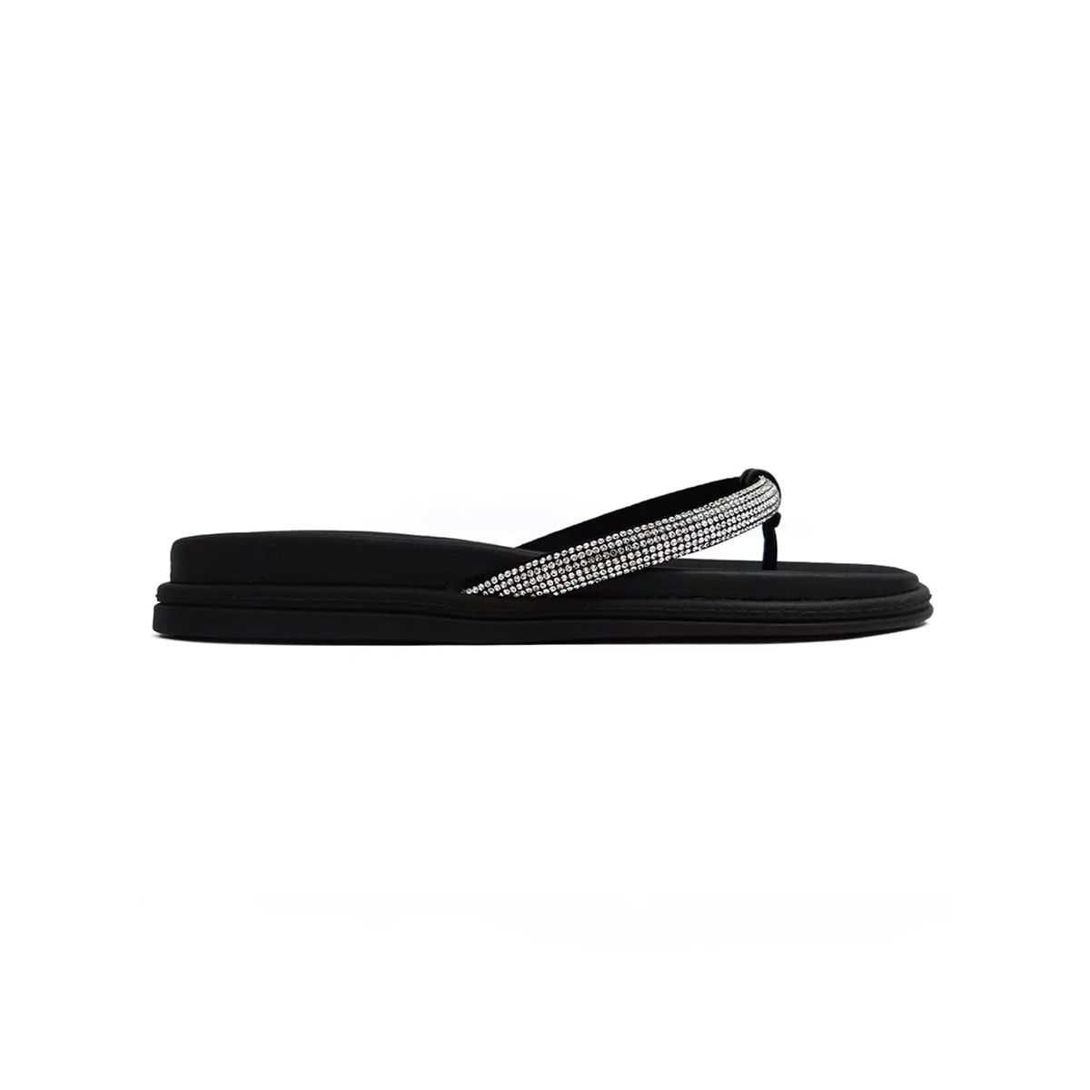 Tamanco Beira Rio Chinelo 8513.101 Preto/Cristal Tamanco Beira Rio Chinelo 8513.101 Preto/Cristal