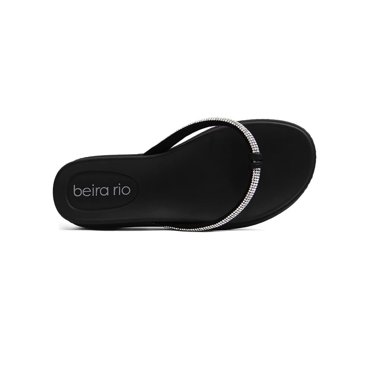 Tamanco Beira Rio Chinelo 8513.101 Preto/Cristal Tamanco Beira Rio Chinelo 8513.101 Preto/Cristal