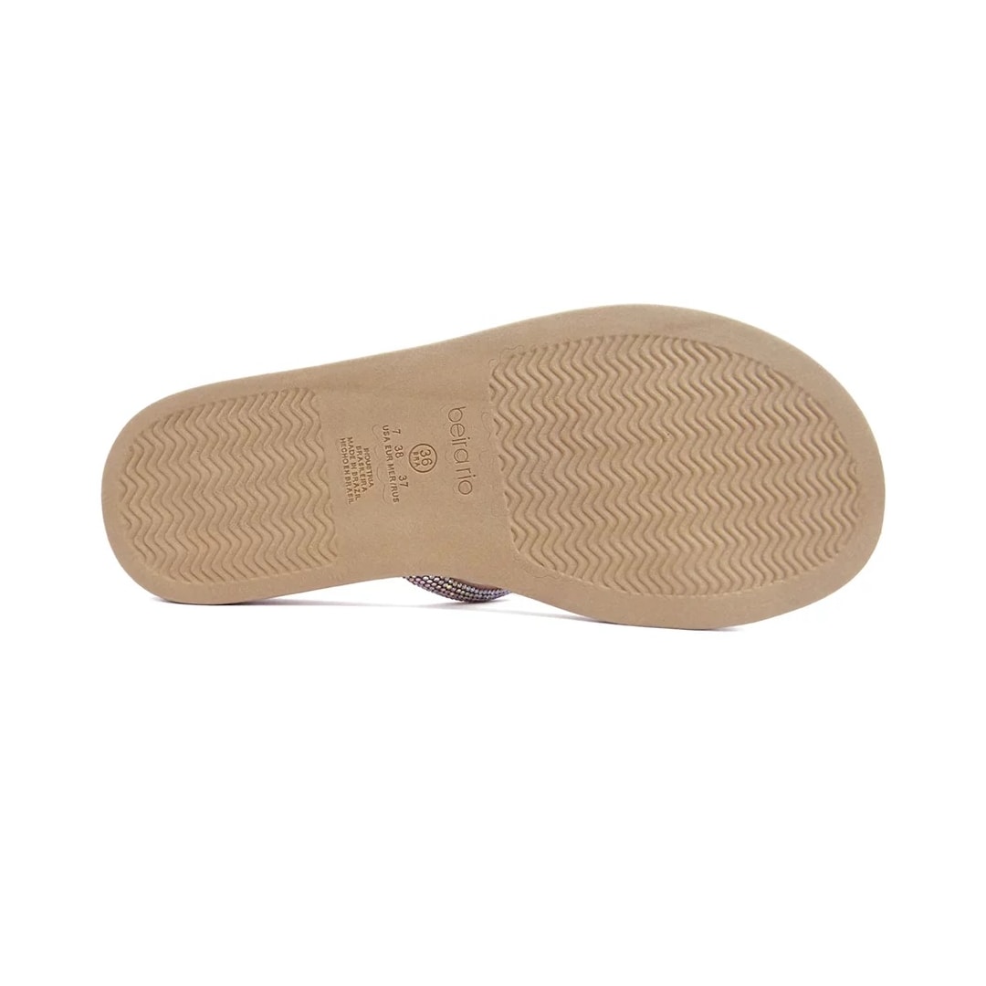 Tamanco Beira Rio Flatform Birken 8488.108 Aurora Boreal/Creme Tamanco Beira Rio Flatform Birken 8488.108 Aurora Boreal/Creme