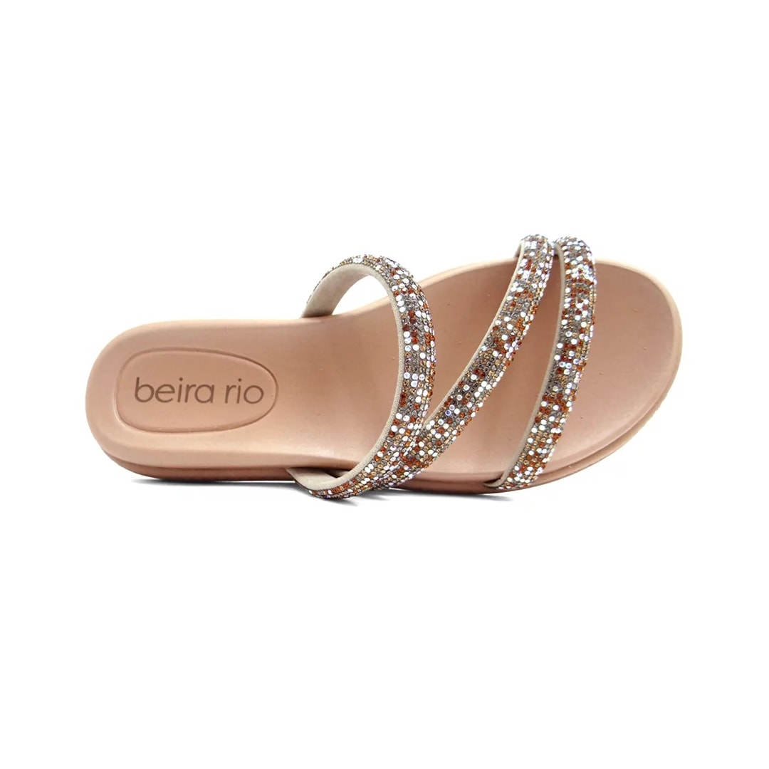 Tamanco Beira Rio Flatform Birken 8488.108 Camel/Nude