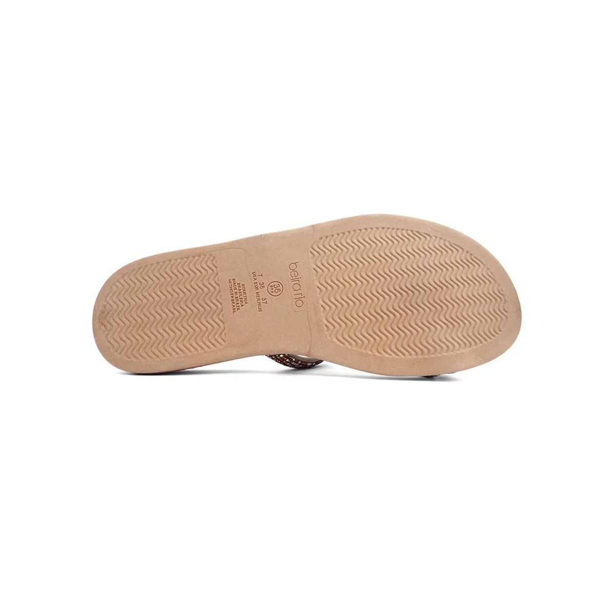 Tamanco Beira Rio Flatform Birken 8488.108 Camel/Nude